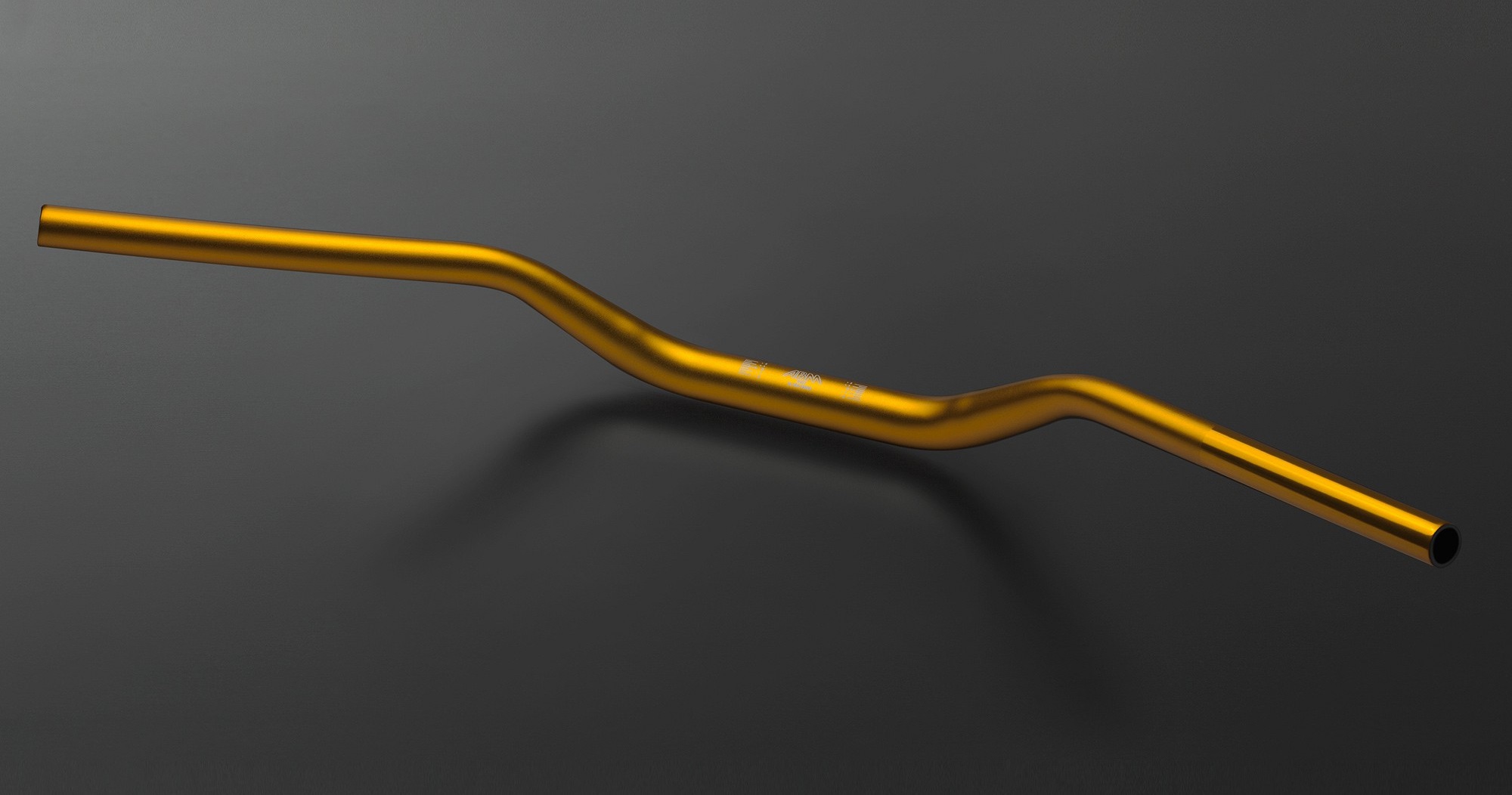 ABM Superbike Lenker Typ booster Superbike Alu gold 0429 28,6mm